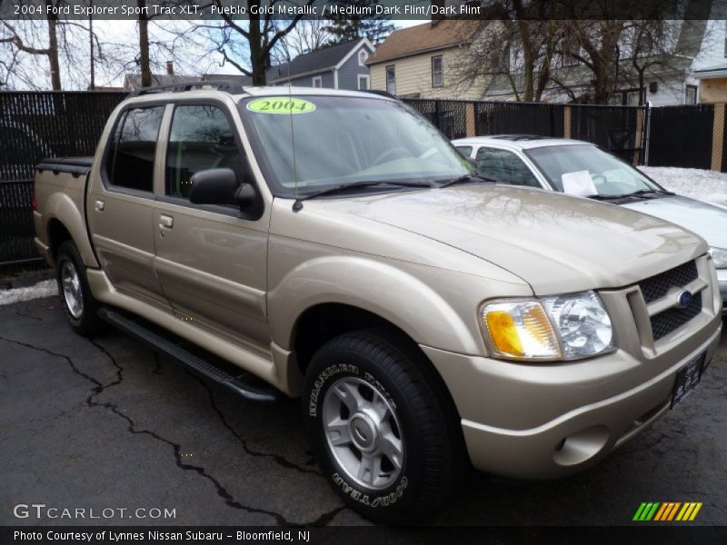 Pueblo Gold Metallic / Medium Dark Flint/Dark Flint 2004 Ford Explorer Sport Trac XLT