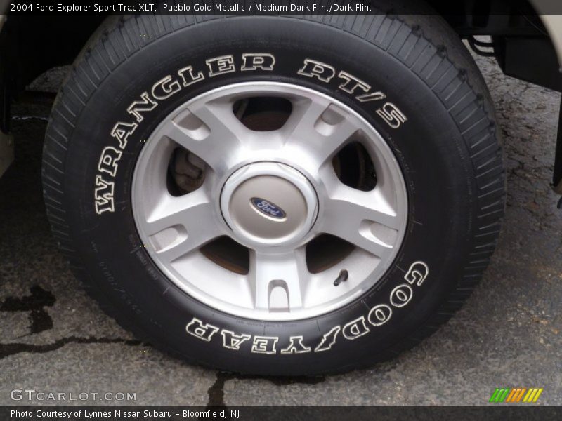 Pueblo Gold Metallic / Medium Dark Flint/Dark Flint 2004 Ford Explorer Sport Trac XLT