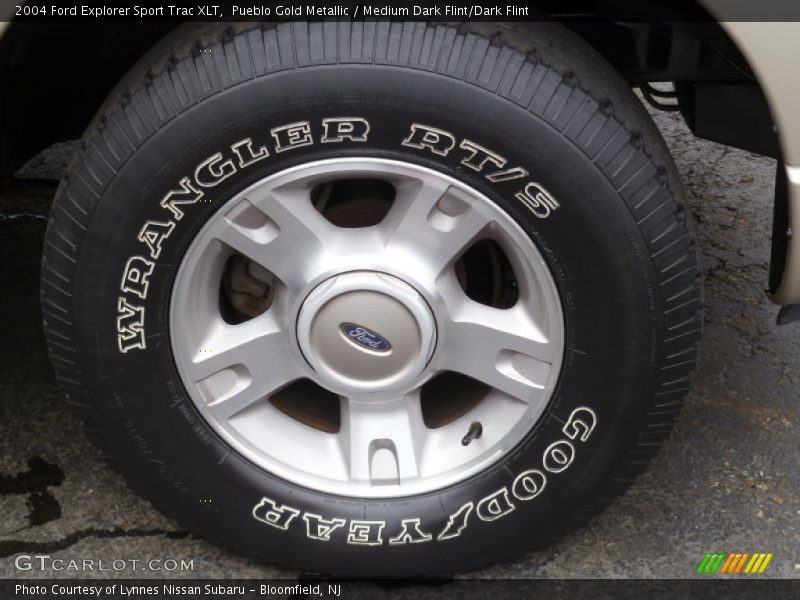 Pueblo Gold Metallic / Medium Dark Flint/Dark Flint 2004 Ford Explorer Sport Trac XLT