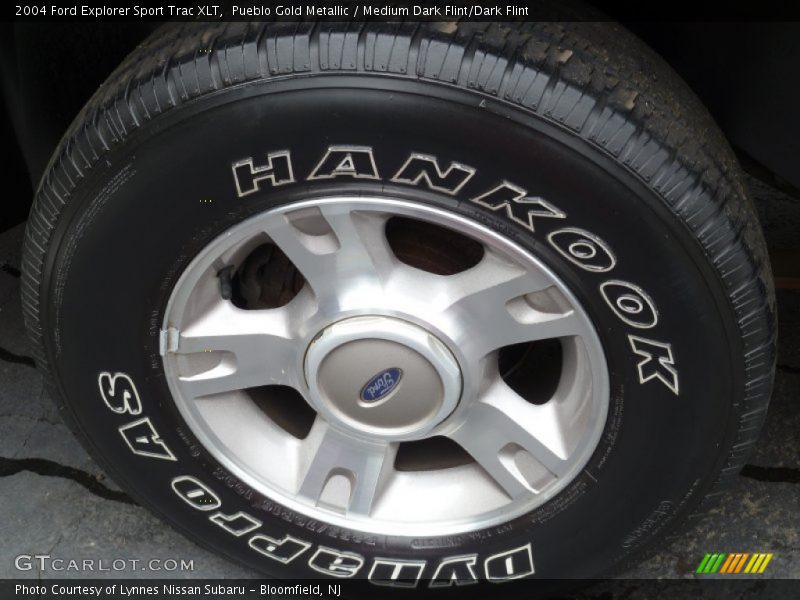 Pueblo Gold Metallic / Medium Dark Flint/Dark Flint 2004 Ford Explorer Sport Trac XLT