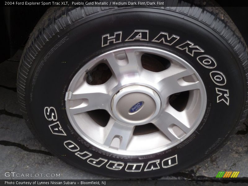 Pueblo Gold Metallic / Medium Dark Flint/Dark Flint 2004 Ford Explorer Sport Trac XLT