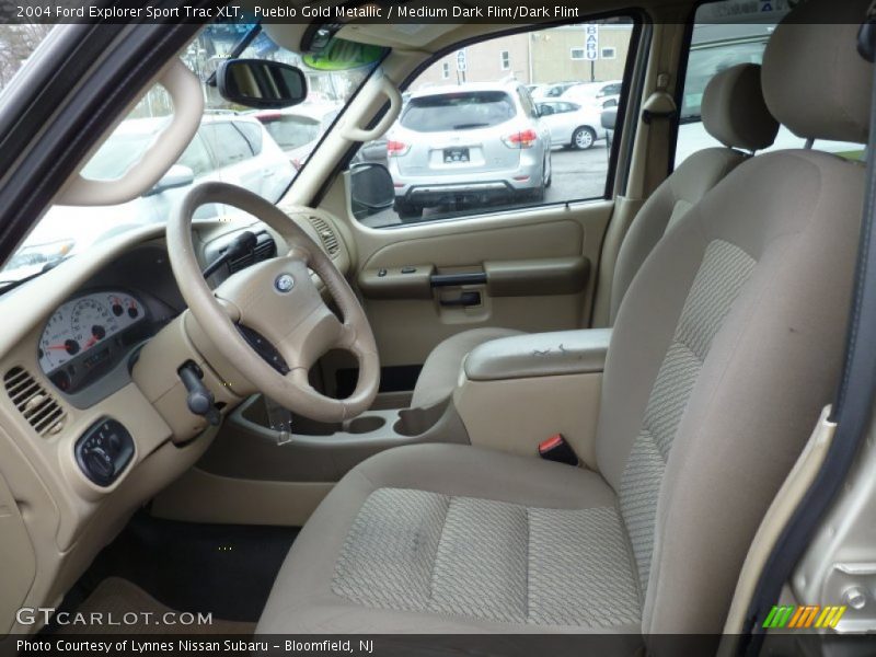 Pueblo Gold Metallic / Medium Dark Flint/Dark Flint 2004 Ford Explorer Sport Trac XLT