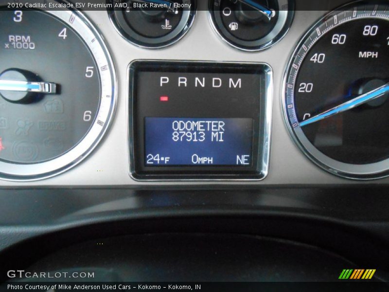 Black Raven / Ebony 2010 Cadillac Escalade ESV Premium AWD