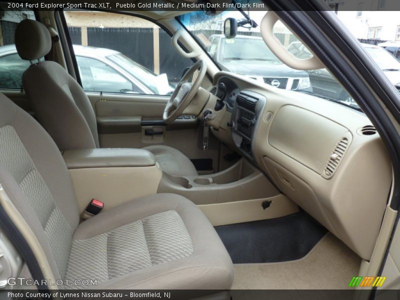 Pueblo Gold Metallic / Medium Dark Flint/Dark Flint 2004 Ford Explorer Sport Trac XLT