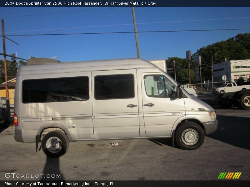 Brilliant Silver Metallic / Gray 2004 Dodge Sprinter Van 2500 High Roof Passenger