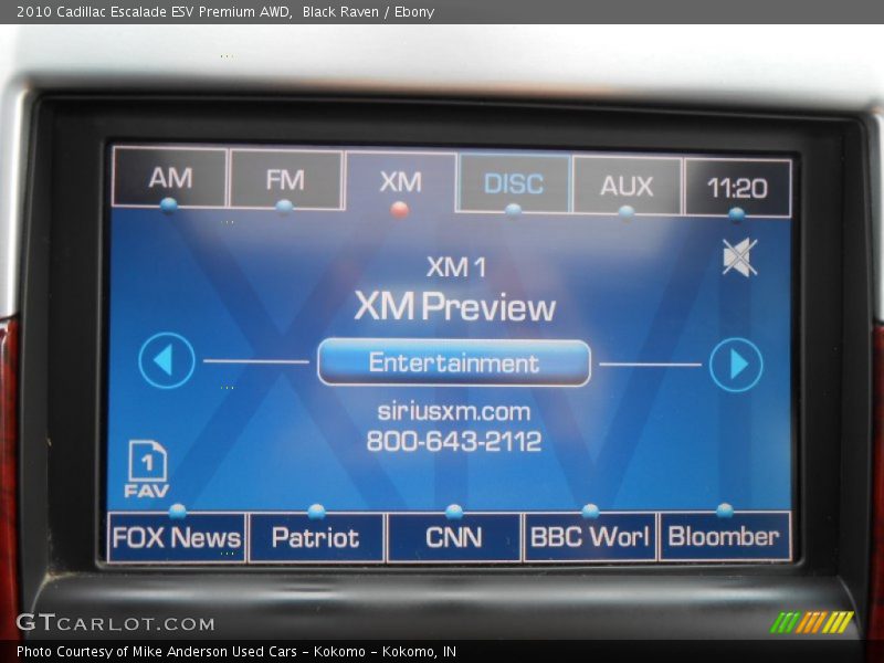 Black Raven / Ebony 2010 Cadillac Escalade ESV Premium AWD