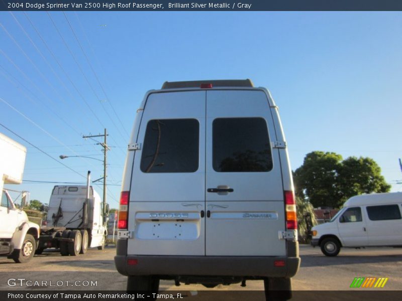 Brilliant Silver Metallic / Gray 2004 Dodge Sprinter Van 2500 High Roof Passenger