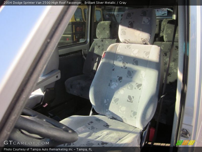 Brilliant Silver Metallic / Gray 2004 Dodge Sprinter Van 2500 High Roof Passenger