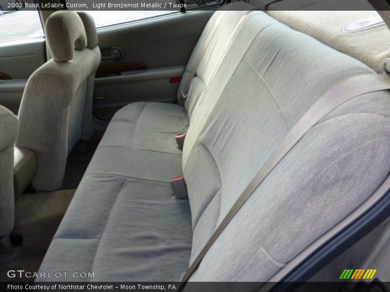 Rear Seat of 2002 LeSabre Custom