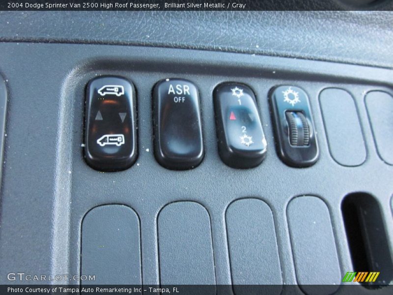 Brilliant Silver Metallic / Gray 2004 Dodge Sprinter Van 2500 High Roof Passenger
