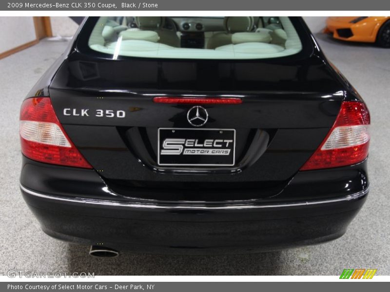 Black / Stone 2009 Mercedes-Benz CLK 350 Coupe