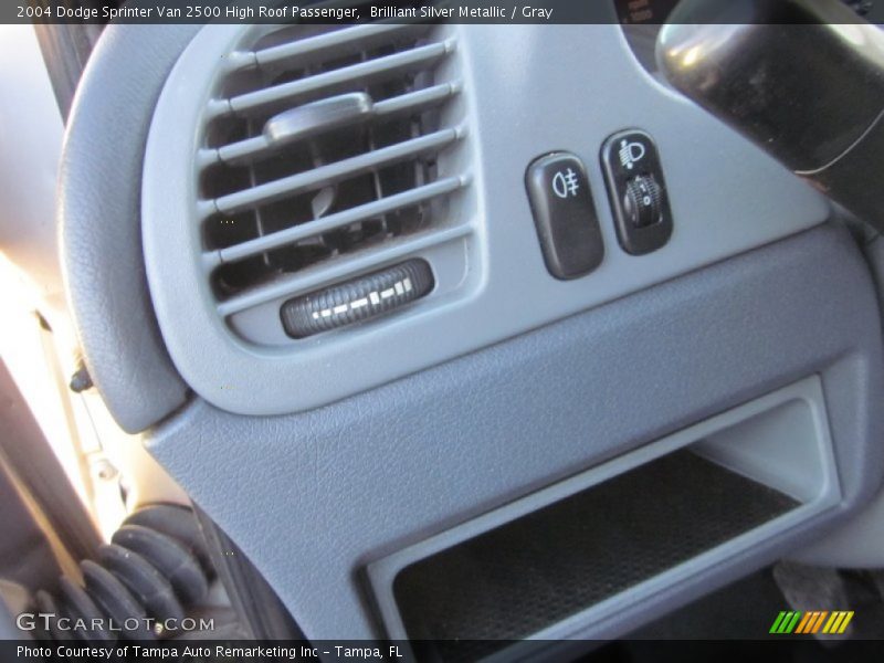 Brilliant Silver Metallic / Gray 2004 Dodge Sprinter Van 2500 High Roof Passenger