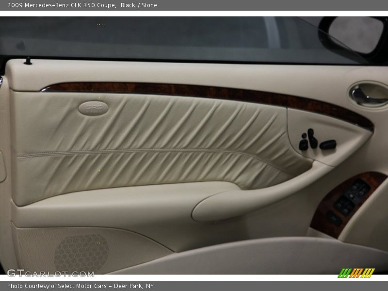 Black / Stone 2009 Mercedes-Benz CLK 350 Coupe