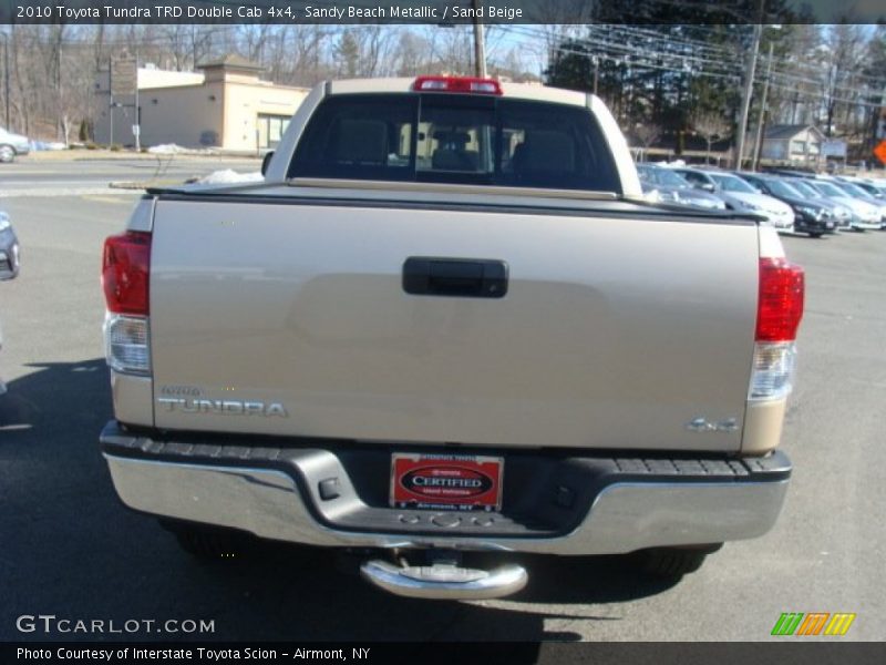 Sandy Beach Metallic / Sand Beige 2010 Toyota Tundra TRD Double Cab 4x4