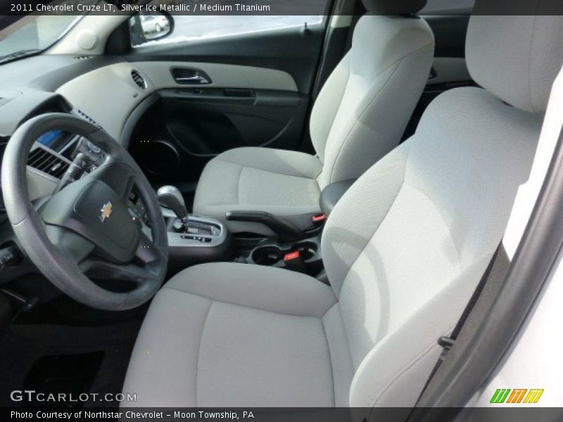 Silver Ice Metallic / Medium Titanium 2011 Chevrolet Cruze LT