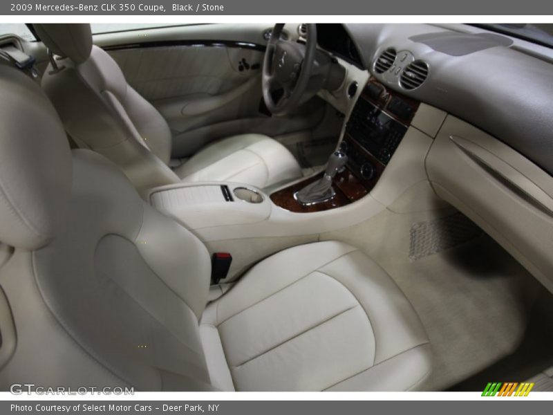 Black / Stone 2009 Mercedes-Benz CLK 350 Coupe