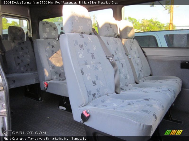 Brilliant Silver Metallic / Gray 2004 Dodge Sprinter Van 2500 High Roof Passenger