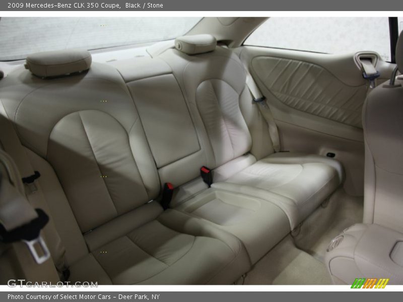 Black / Stone 2009 Mercedes-Benz CLK 350 Coupe