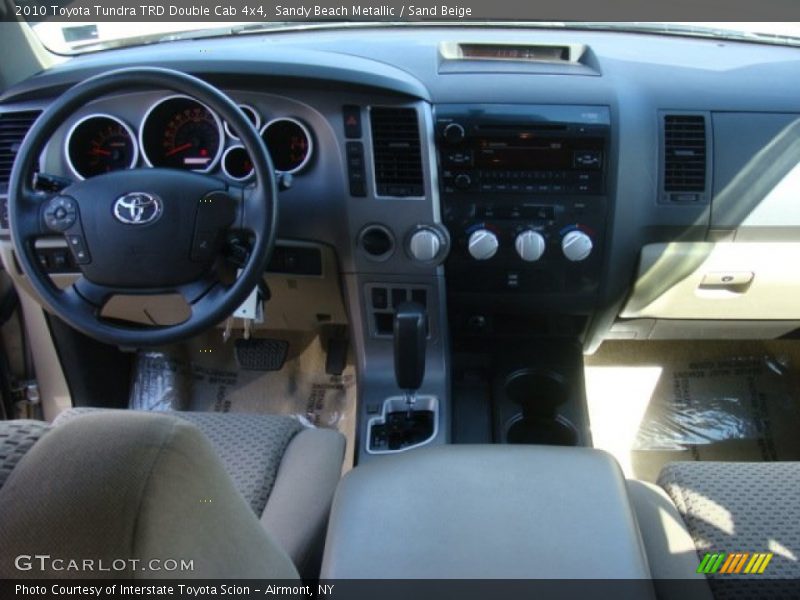 Dashboard of 2010 Tundra TRD Double Cab 4x4