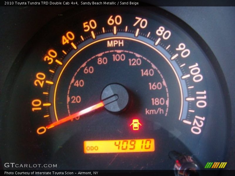 Sandy Beach Metallic / Sand Beige 2010 Toyota Tundra TRD Double Cab 4x4