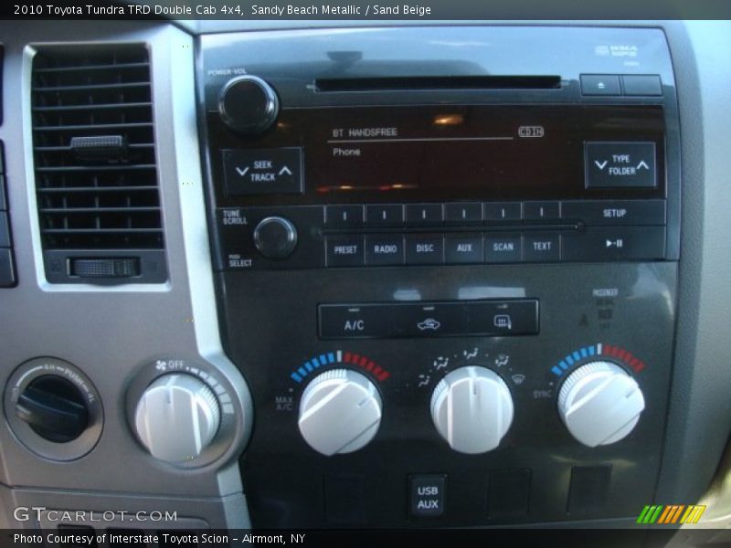 Controls of 2010 Tundra TRD Double Cab 4x4