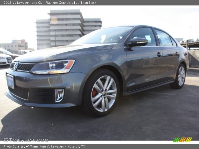 Platinum Gray Metallic / Titan Black 2013 Volkswagen Jetta GLI