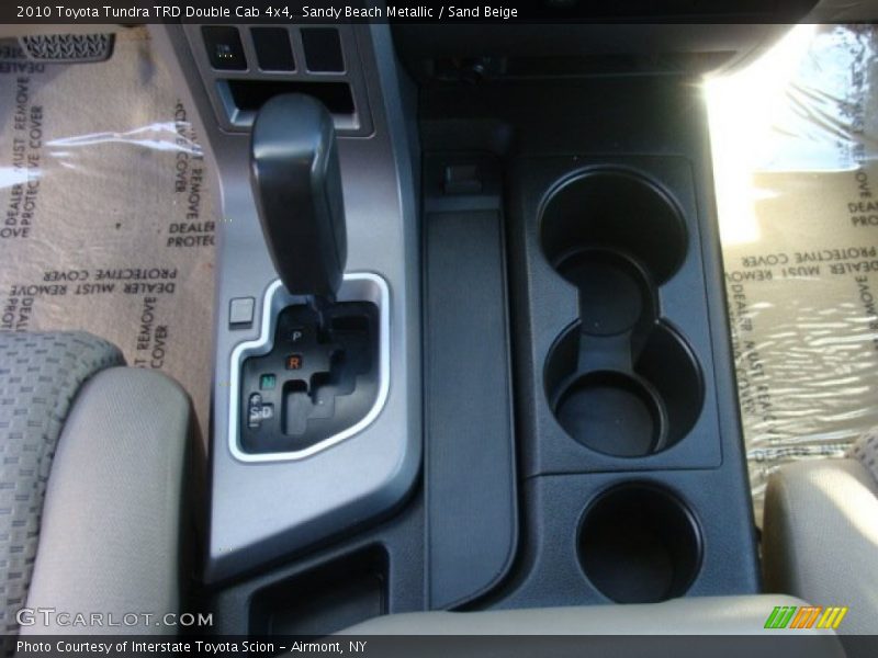 Sandy Beach Metallic / Sand Beige 2010 Toyota Tundra TRD Double Cab 4x4