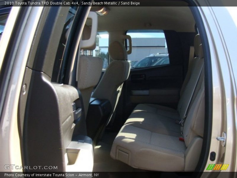 Sandy Beach Metallic / Sand Beige 2010 Toyota Tundra TRD Double Cab 4x4