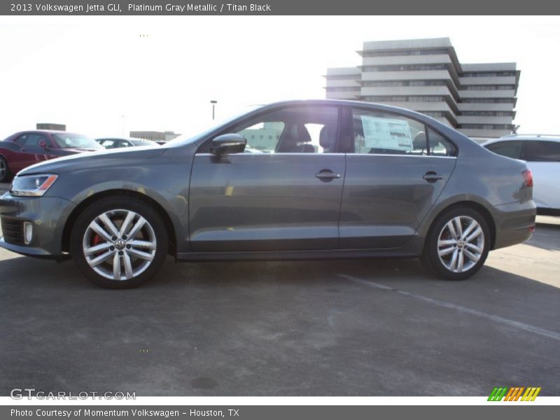 Platinum Gray Metallic / Titan Black 2013 Volkswagen Jetta GLI