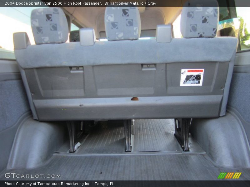 Brilliant Silver Metallic / Gray 2004 Dodge Sprinter Van 2500 High Roof Passenger