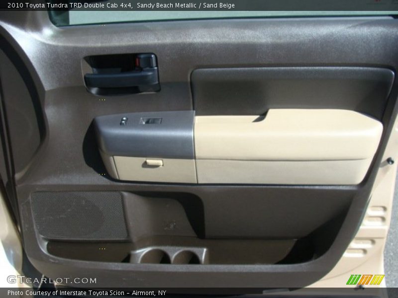 Sandy Beach Metallic / Sand Beige 2010 Toyota Tundra TRD Double Cab 4x4
