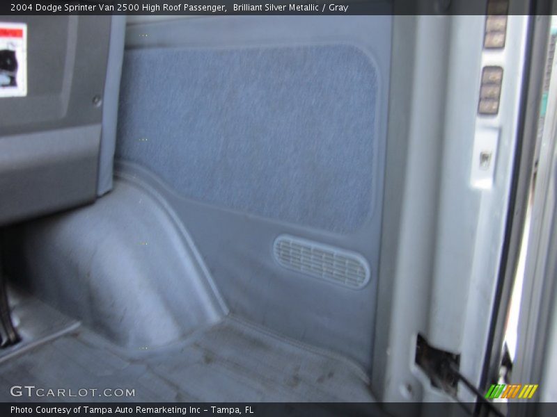 Brilliant Silver Metallic / Gray 2004 Dodge Sprinter Van 2500 High Roof Passenger