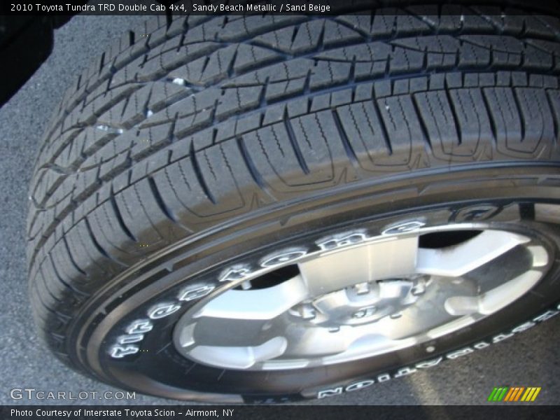 Sandy Beach Metallic / Sand Beige 2010 Toyota Tundra TRD Double Cab 4x4