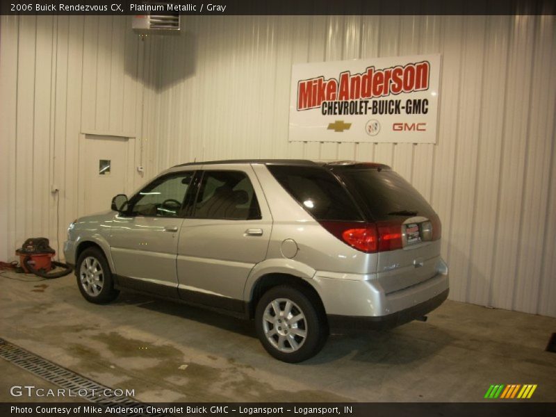 Platinum Metallic / Gray 2006 Buick Rendezvous CX