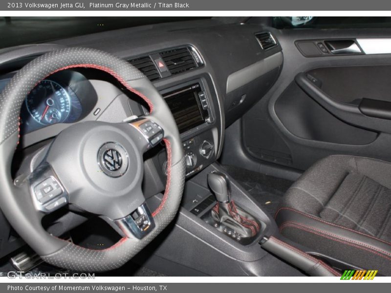 Platinum Gray Metallic / Titan Black 2013 Volkswagen Jetta GLI