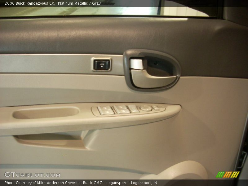 Platinum Metallic / Gray 2006 Buick Rendezvous CX