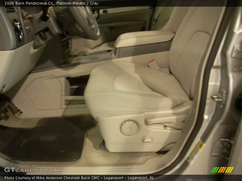 Platinum Metallic / Gray 2006 Buick Rendezvous CX