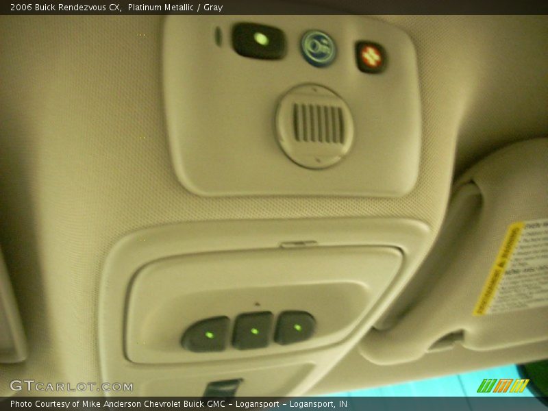 Platinum Metallic / Gray 2006 Buick Rendezvous CX