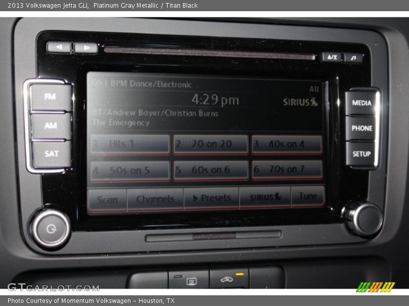 Platinum Gray Metallic / Titan Black 2013 Volkswagen Jetta GLI