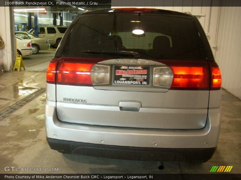 Platinum Metallic / Gray 2006 Buick Rendezvous CX