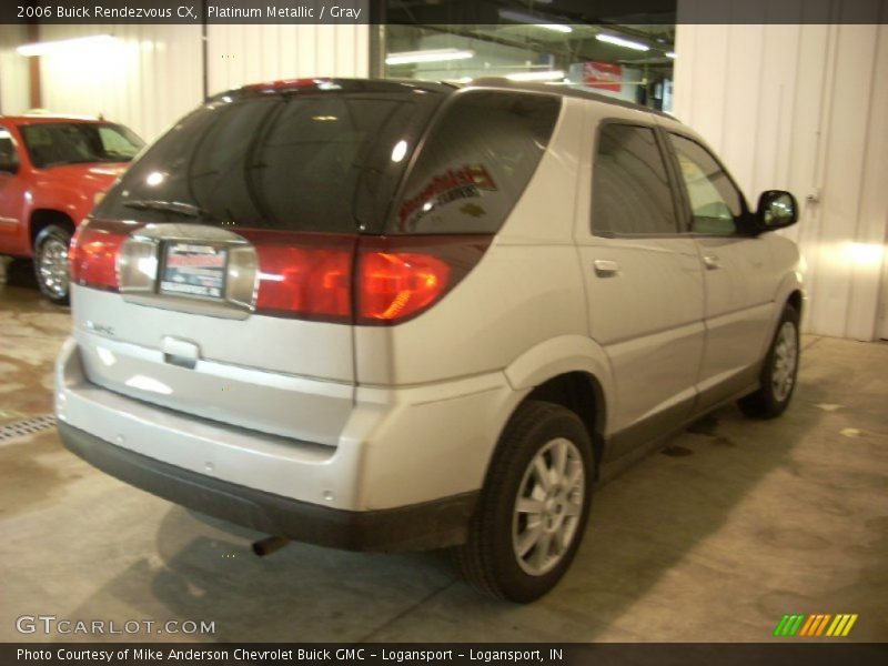 Platinum Metallic / Gray 2006 Buick Rendezvous CX