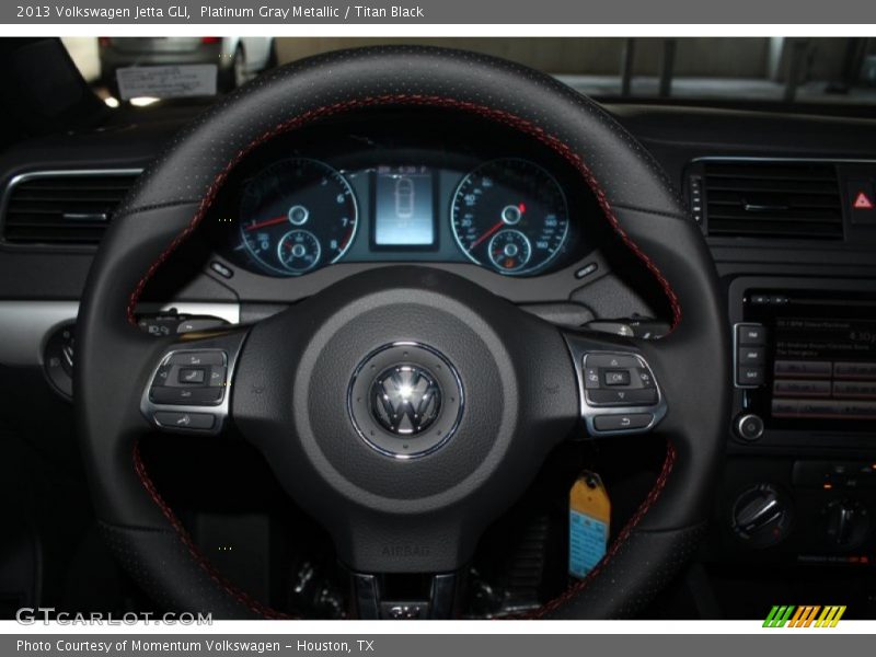 Platinum Gray Metallic / Titan Black 2013 Volkswagen Jetta GLI