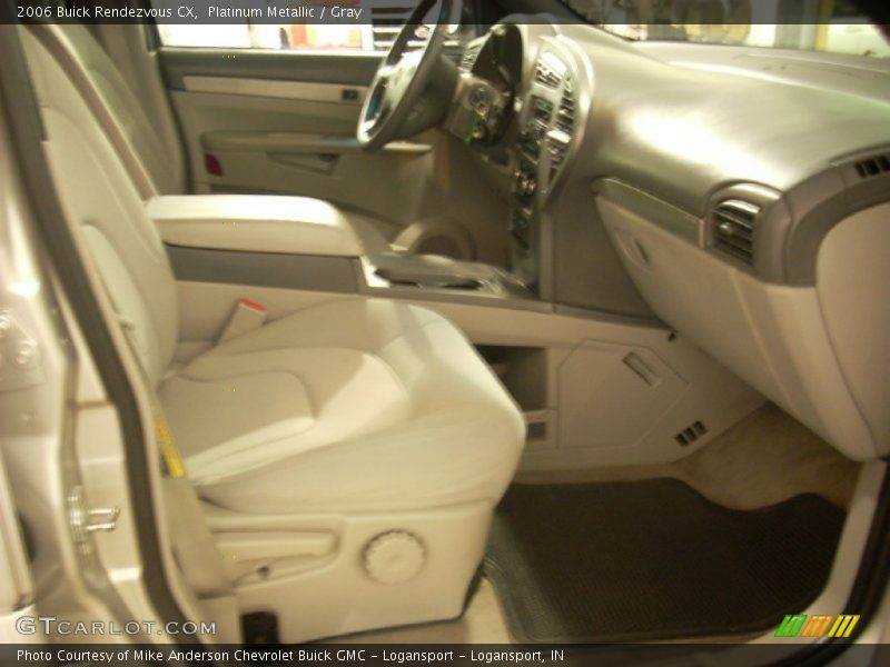 Platinum Metallic / Gray 2006 Buick Rendezvous CX