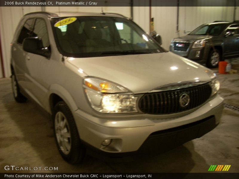 Platinum Metallic / Gray 2006 Buick Rendezvous CX