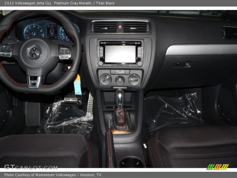 Platinum Gray Metallic / Titan Black 2013 Volkswagen Jetta GLI