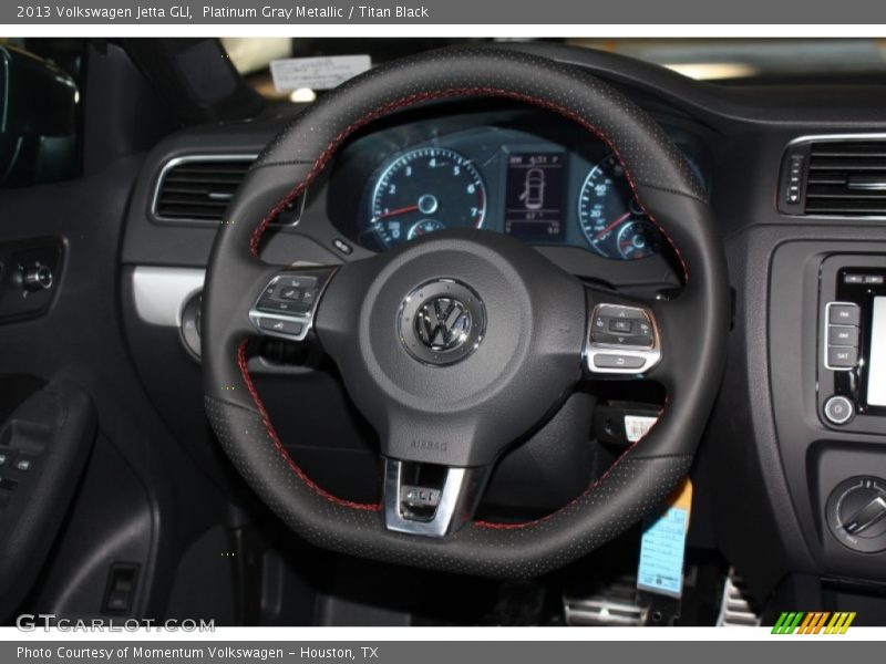 Platinum Gray Metallic / Titan Black 2013 Volkswagen Jetta GLI