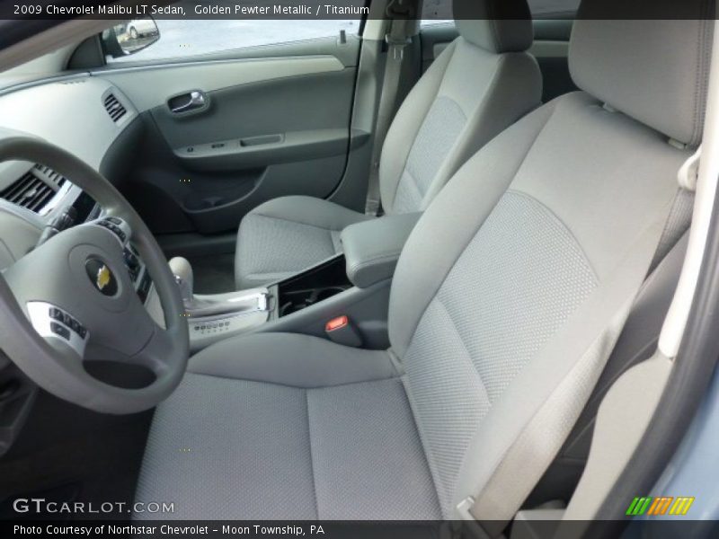 Front Seat of 2009 Malibu LT Sedan