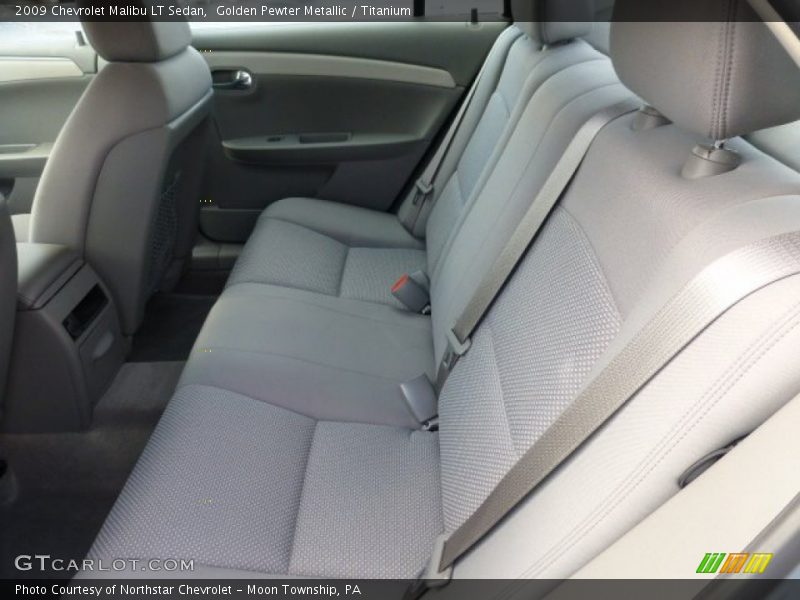 Rear Seat of 2009 Malibu LT Sedan