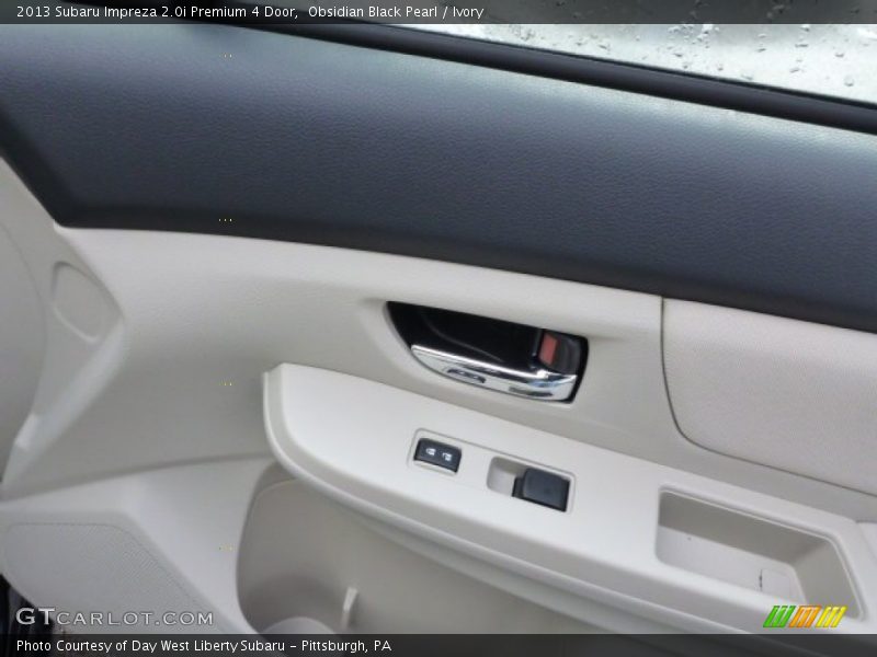 Obsidian Black Pearl / Ivory 2013 Subaru Impreza 2.0i Premium 4 Door