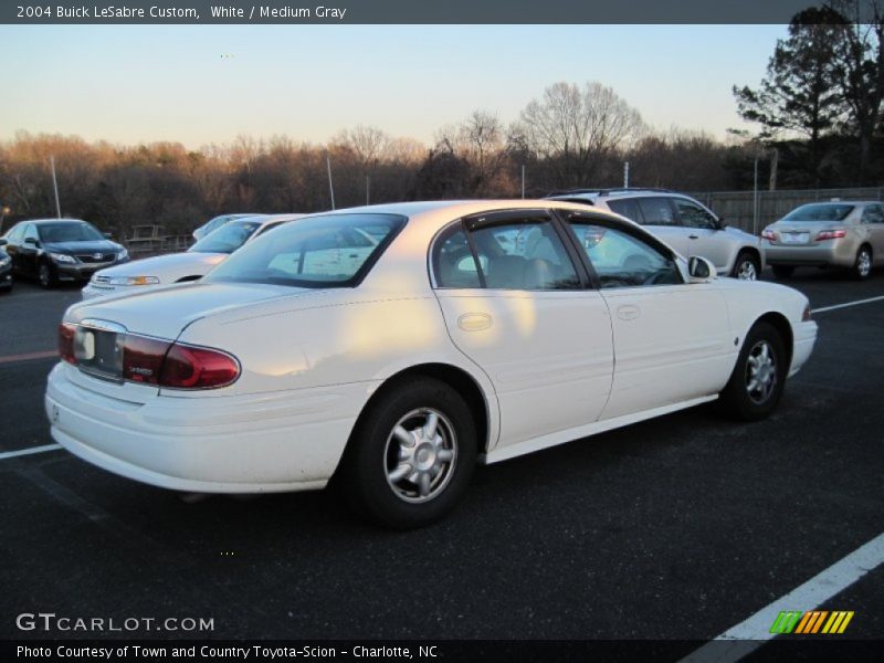 White / Medium Gray 2004 Buick LeSabre Custom